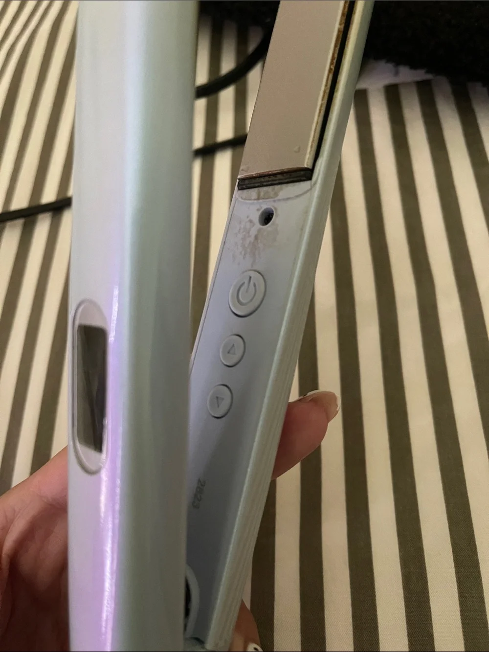 CHI flat iron + travel case